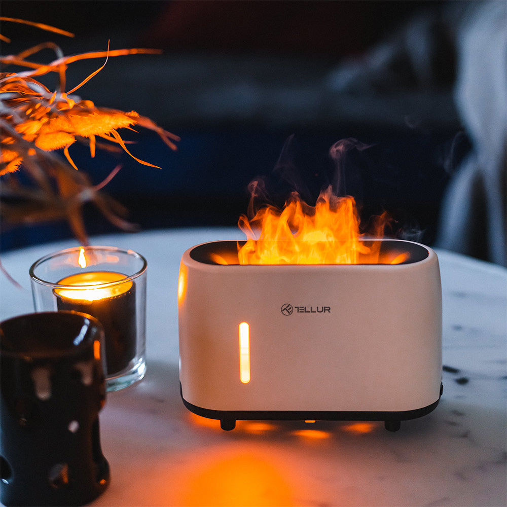 Flame aroma diffuser - TELLUR