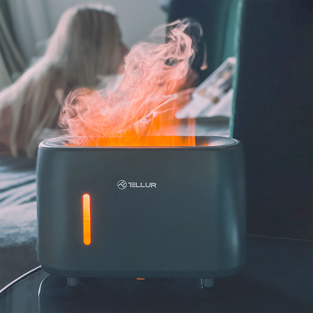 Flame aroma diffuser - TELLUR