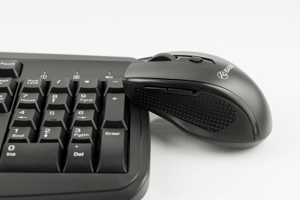 Wireless Keyboard and Mouse Kit, US, USB - TELLUR