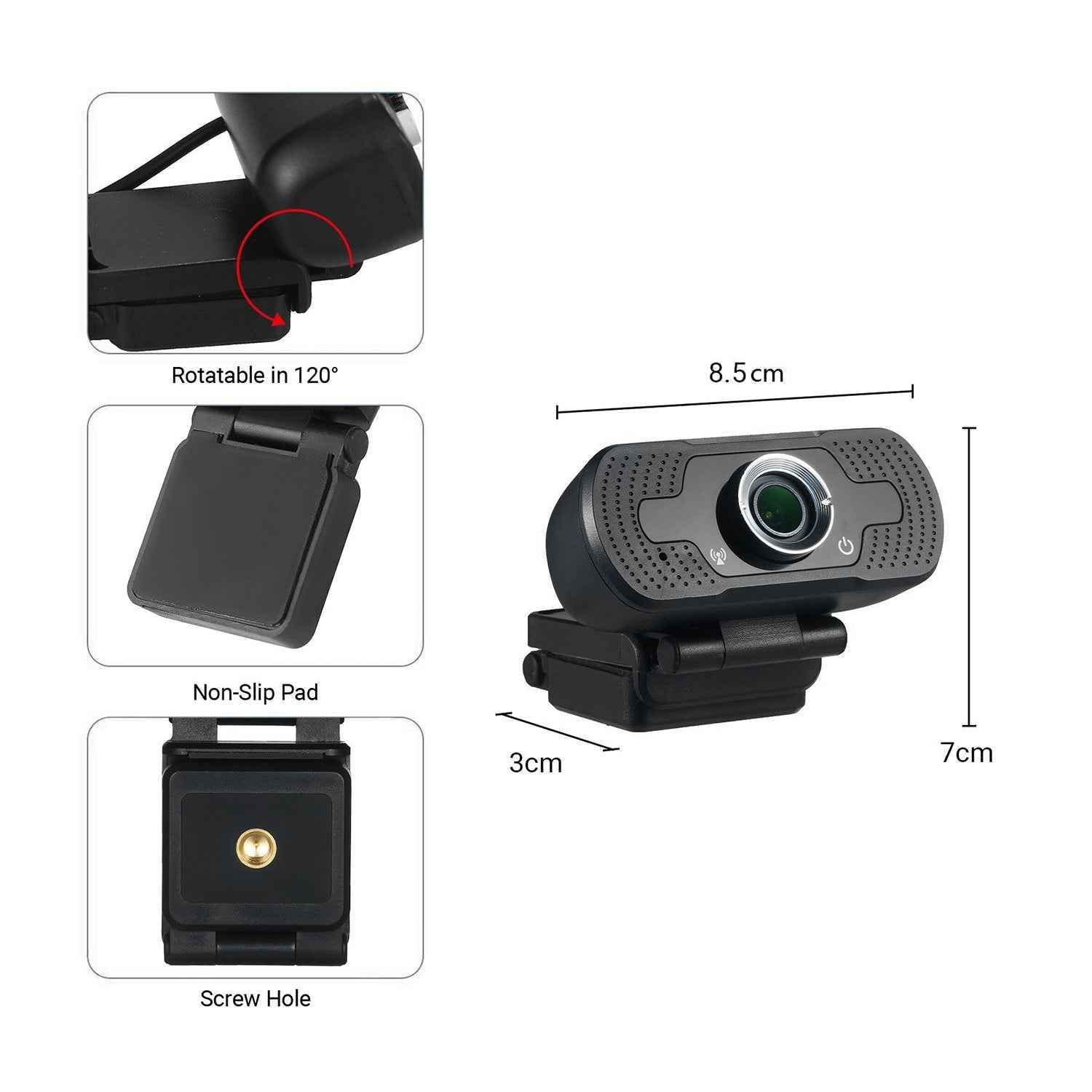 Full HD Webcam with autofocus - TELLUR