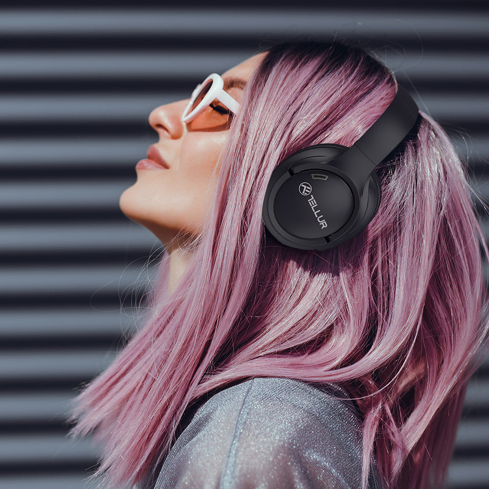 Vibe Bluetooth Over-Ear Headphones - TELLUR