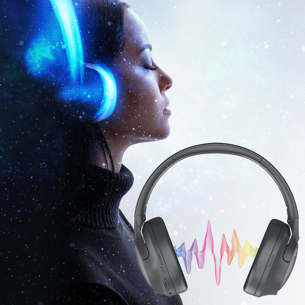 Vibe Bluetooth Over-Ear Headphones - TELLUR