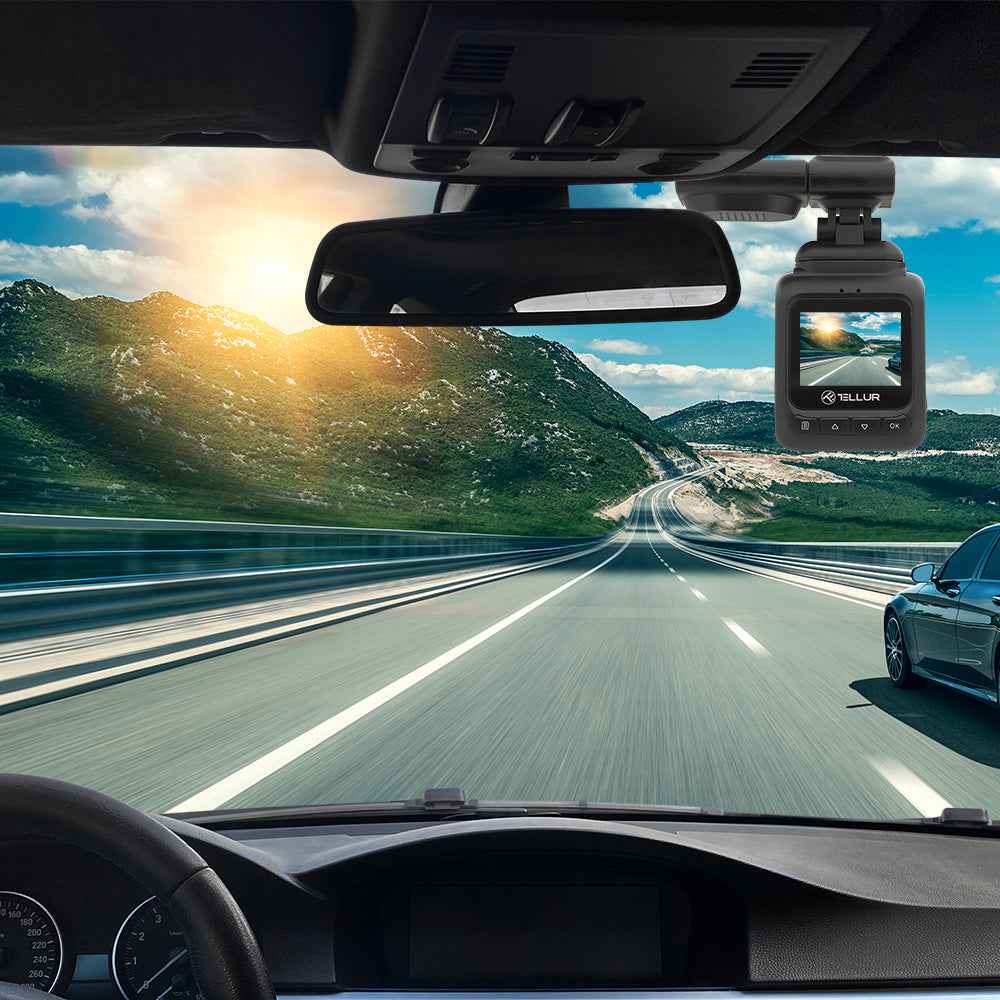 Dash Patrol DC2 Dash Cam,FullHD 1080P, GPS - TELLUR
