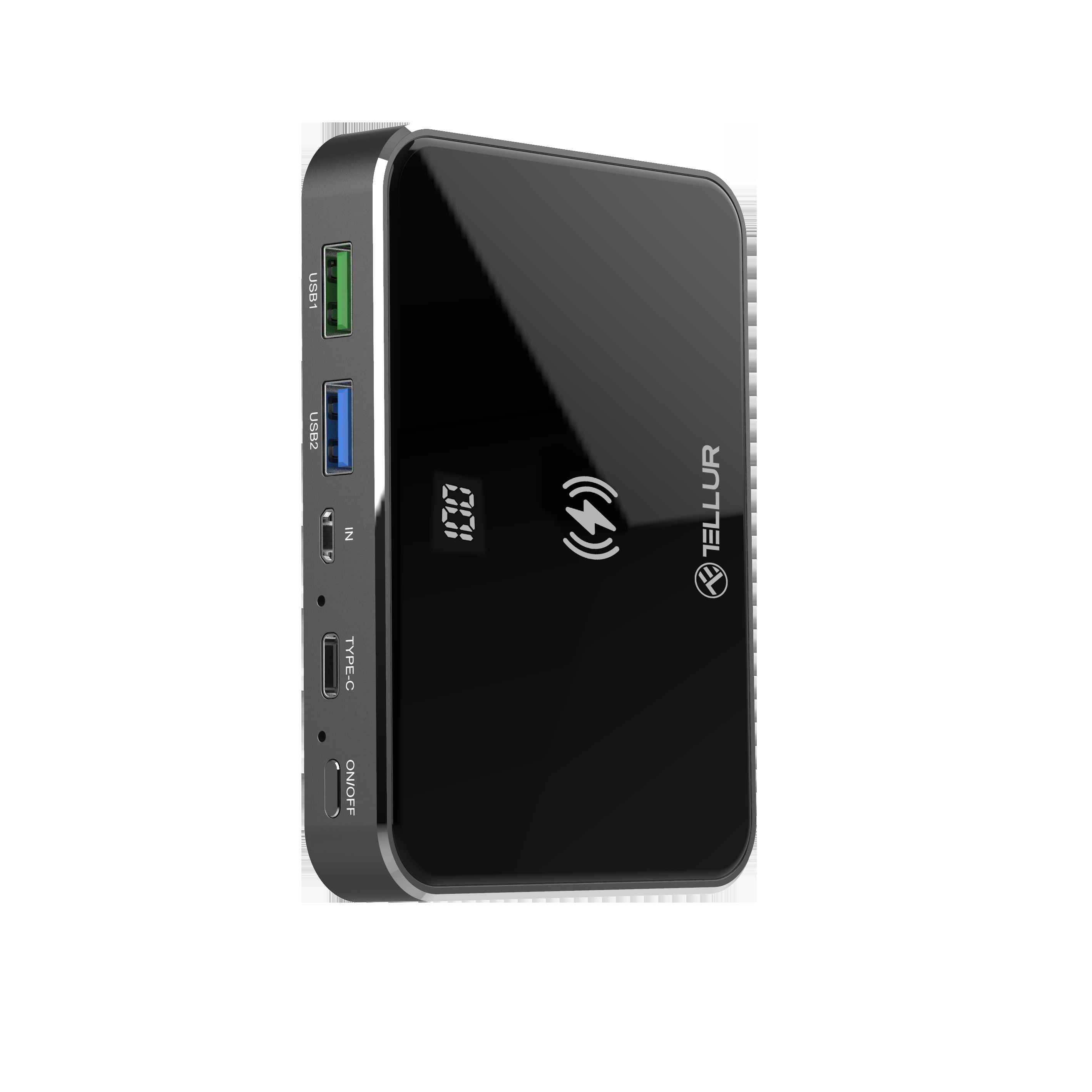 GPD100 Graphene wireless 10000mAh power bank - TELLUR