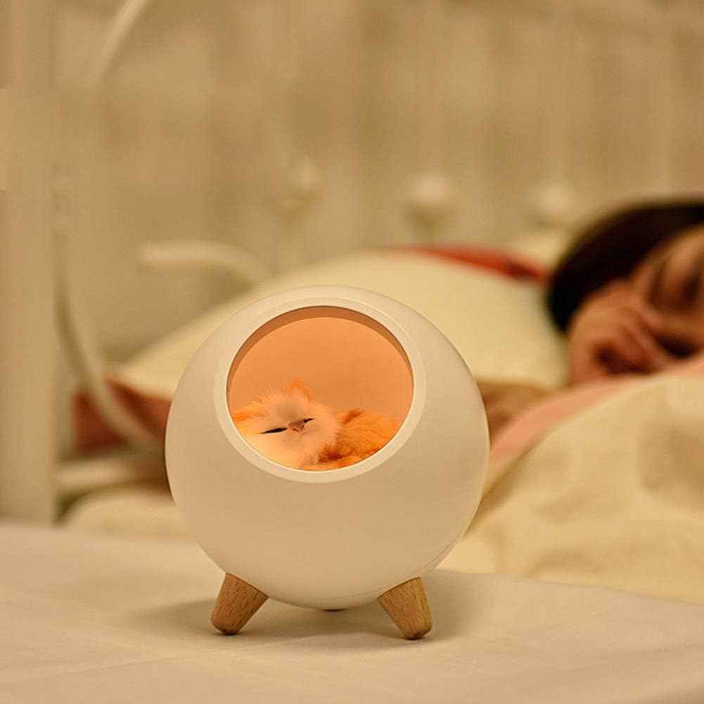 Children's night light, rechargeable, Cat