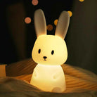 Children's night light, silicone, rechargeable, Bunny