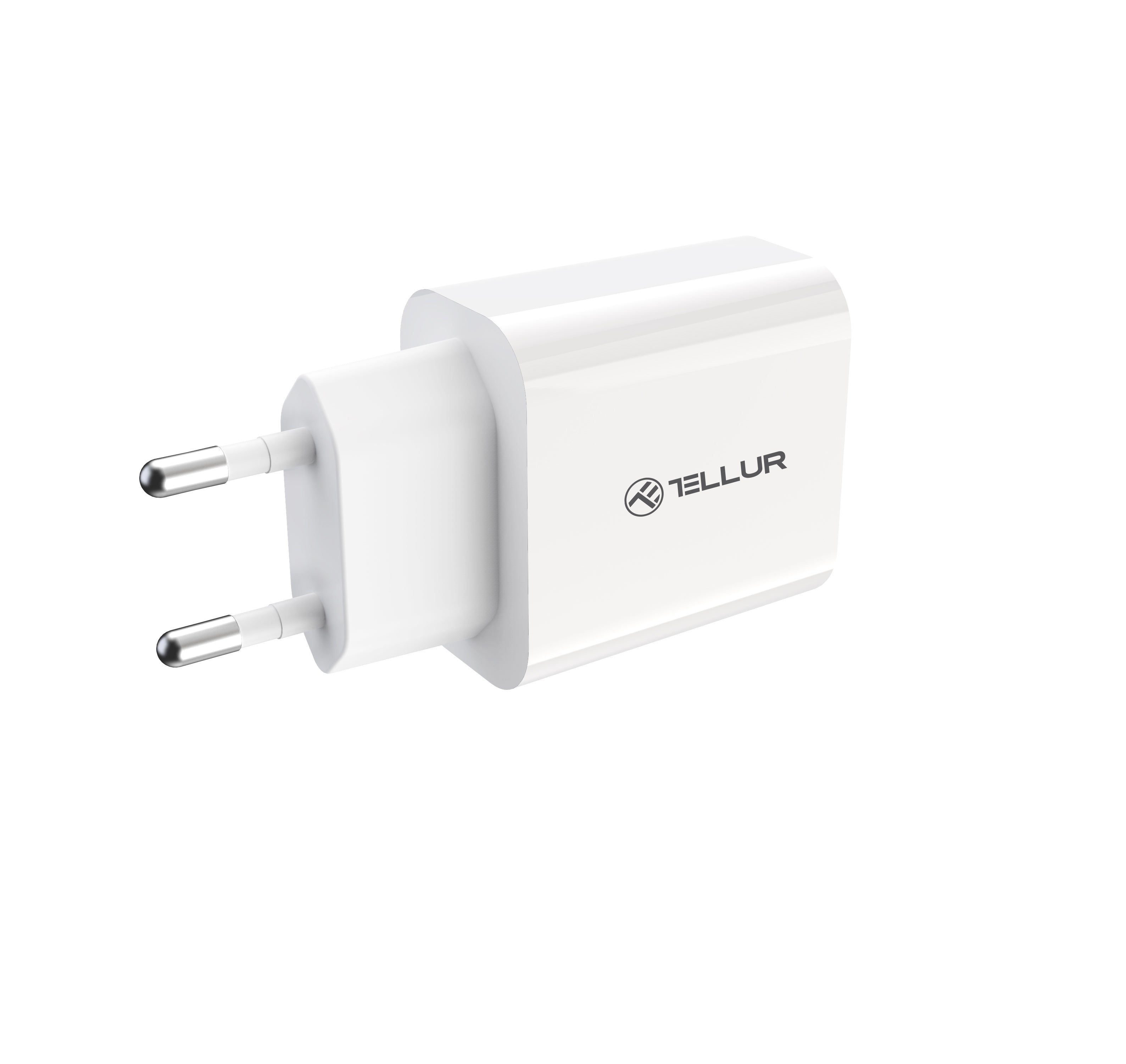 USB-A Wall charger 18W with QC3.0, white - TELLUR