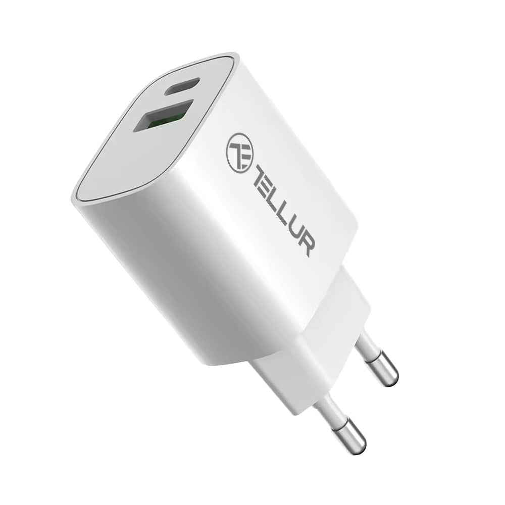 Wall charger HC205, USB-A + USB-C