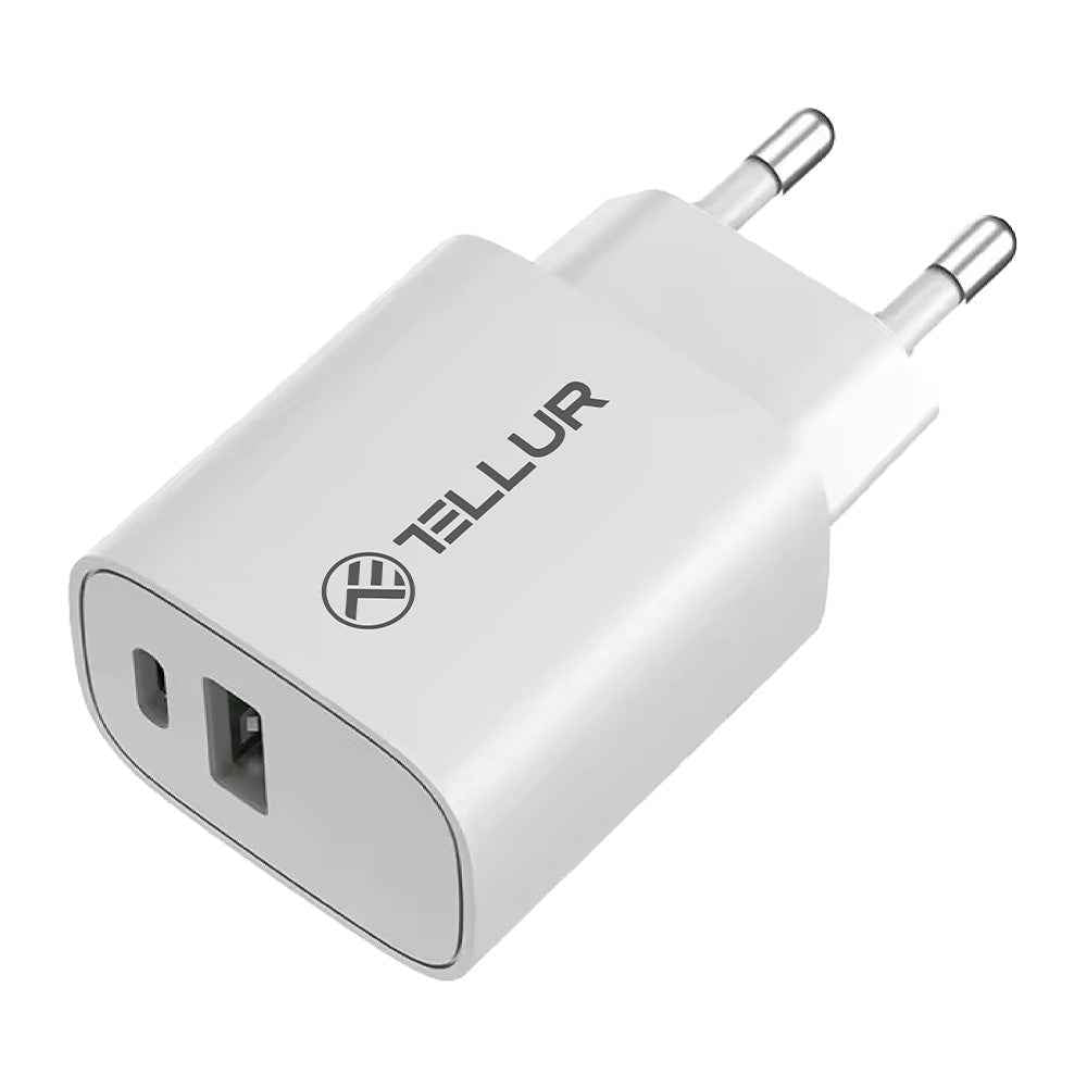 Wall charger HC205, USB-A + USB-C