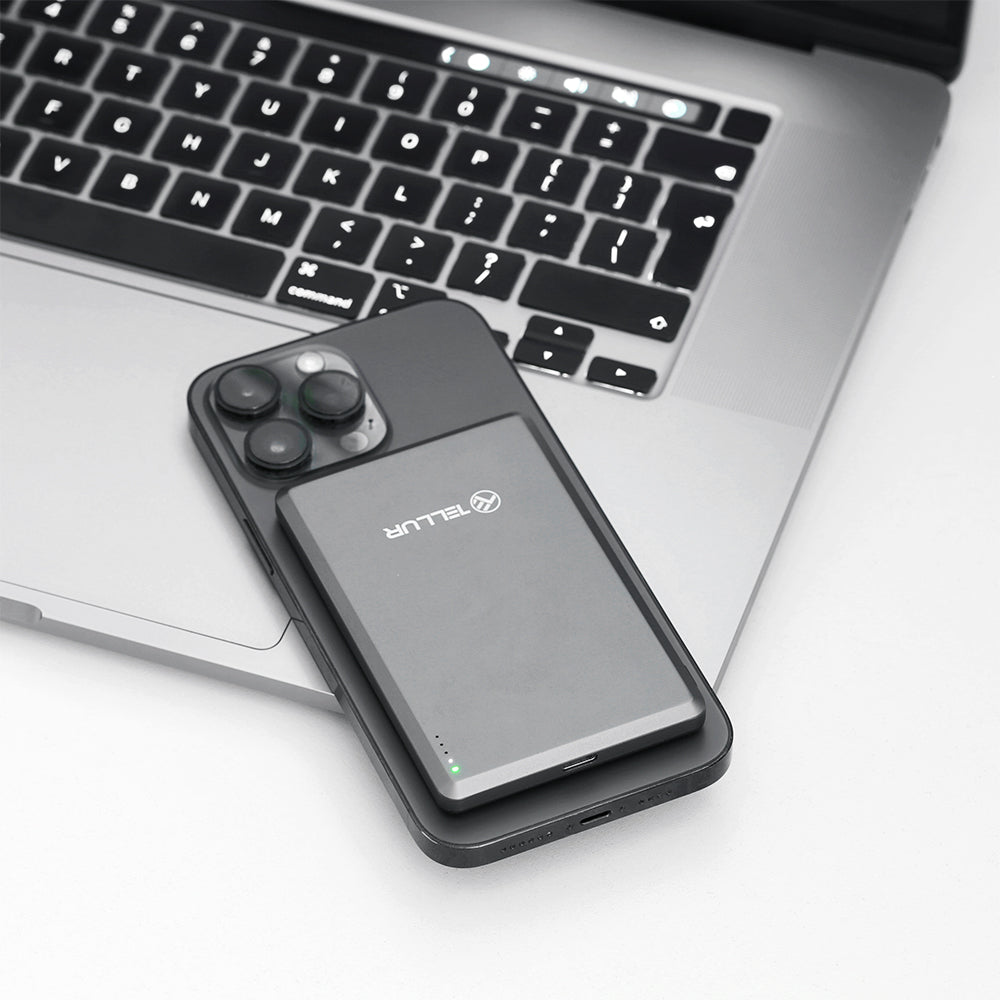 Magnetic battery 5000mAh, PD20W, MagSafe compatible - TELLUR