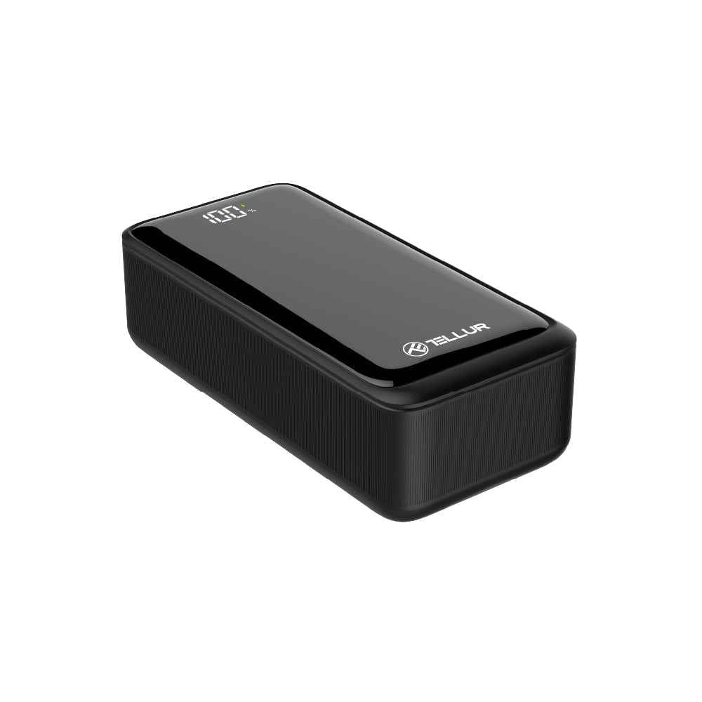 Boost Pro PD303 30000mAh power bank 2xQC3.0 22.5W + PD 20W, LCD display, black