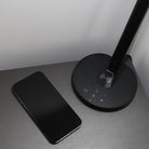 Smart WiFi Desk Lamp, 12W, white, warm, Qi 10W, USB 10W, adjustable - TELLUR