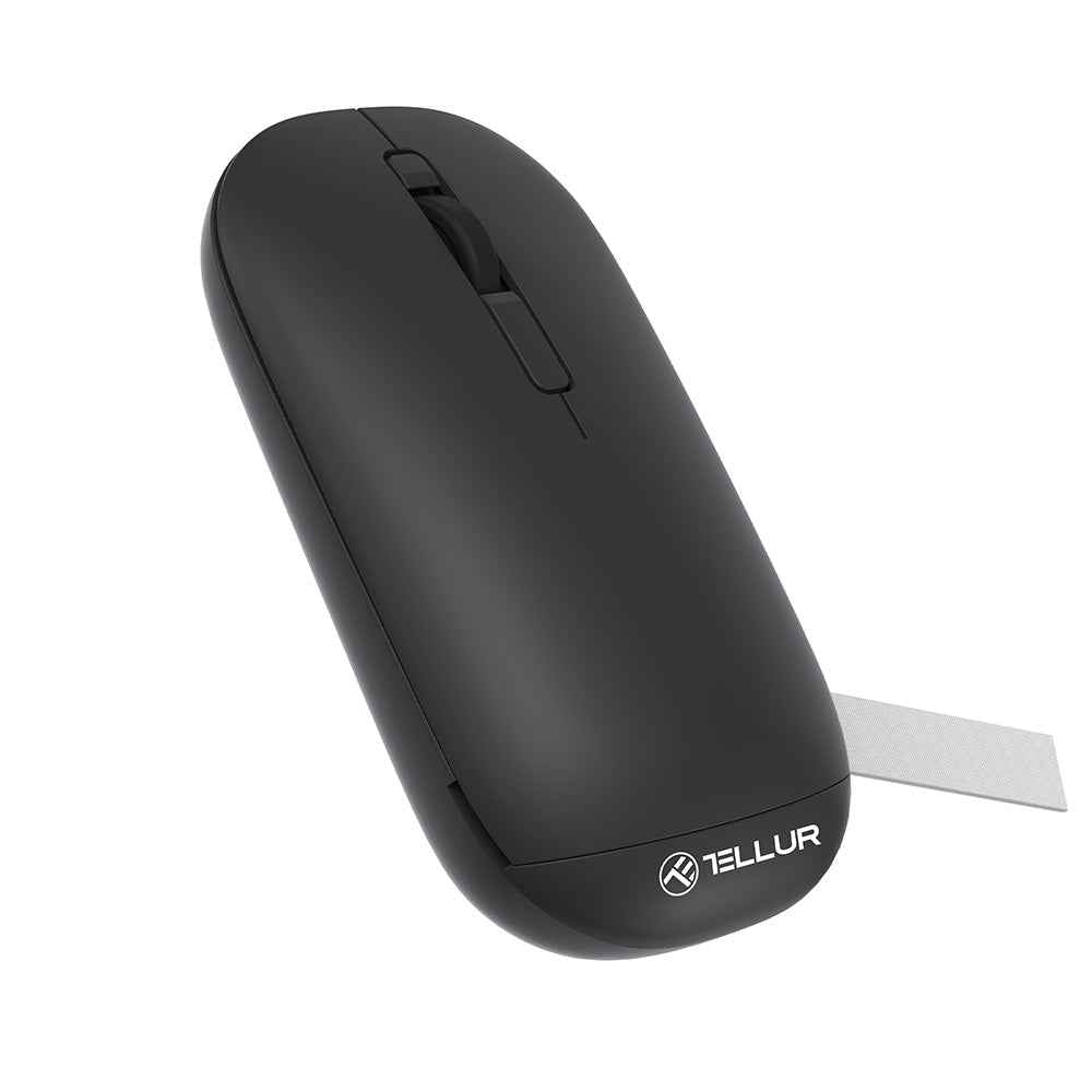 Gripper Wireless Mouse, 2.4GHz, Bluetooth, Black
