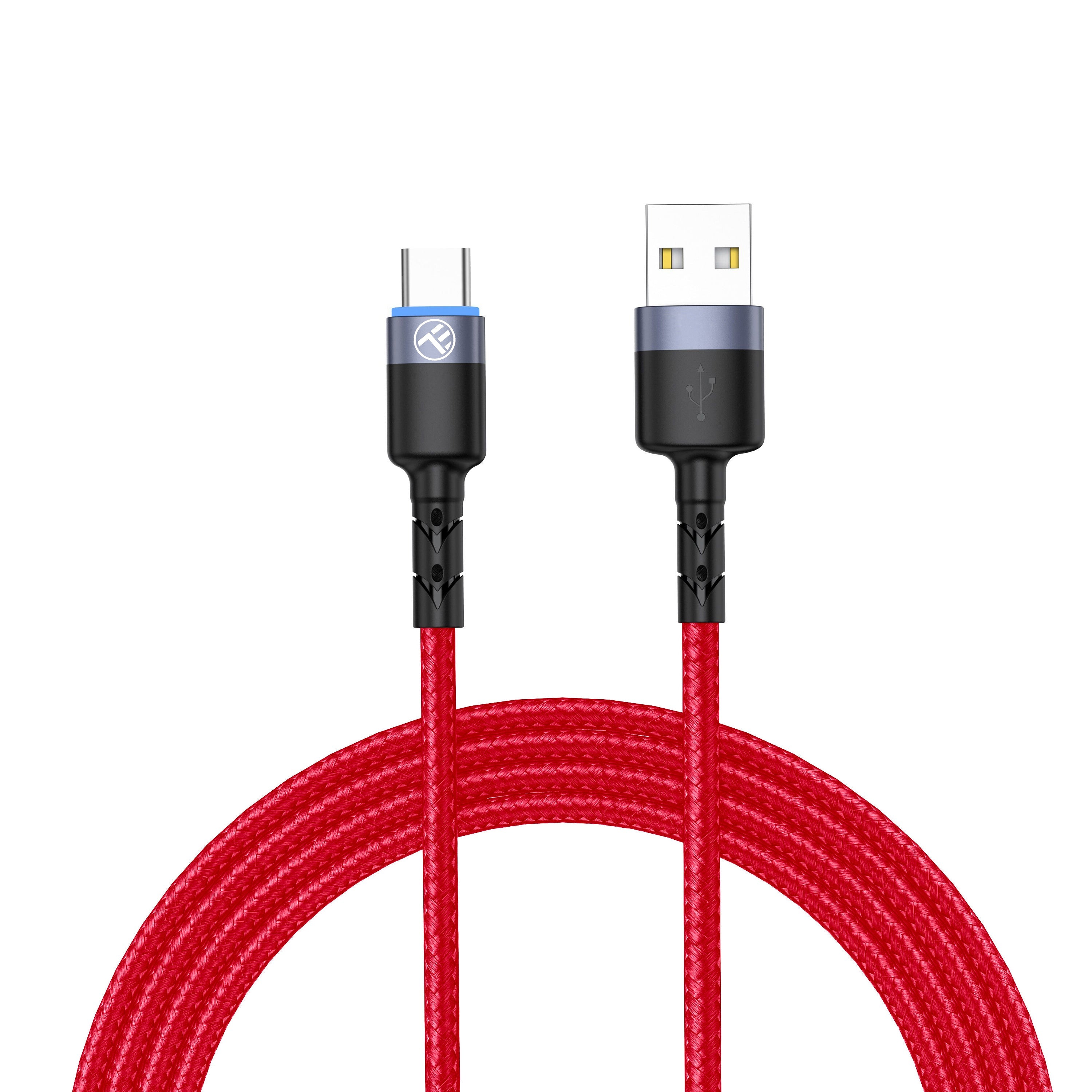 Data cable USB to Type-C with LED light, 3A, 1.2m