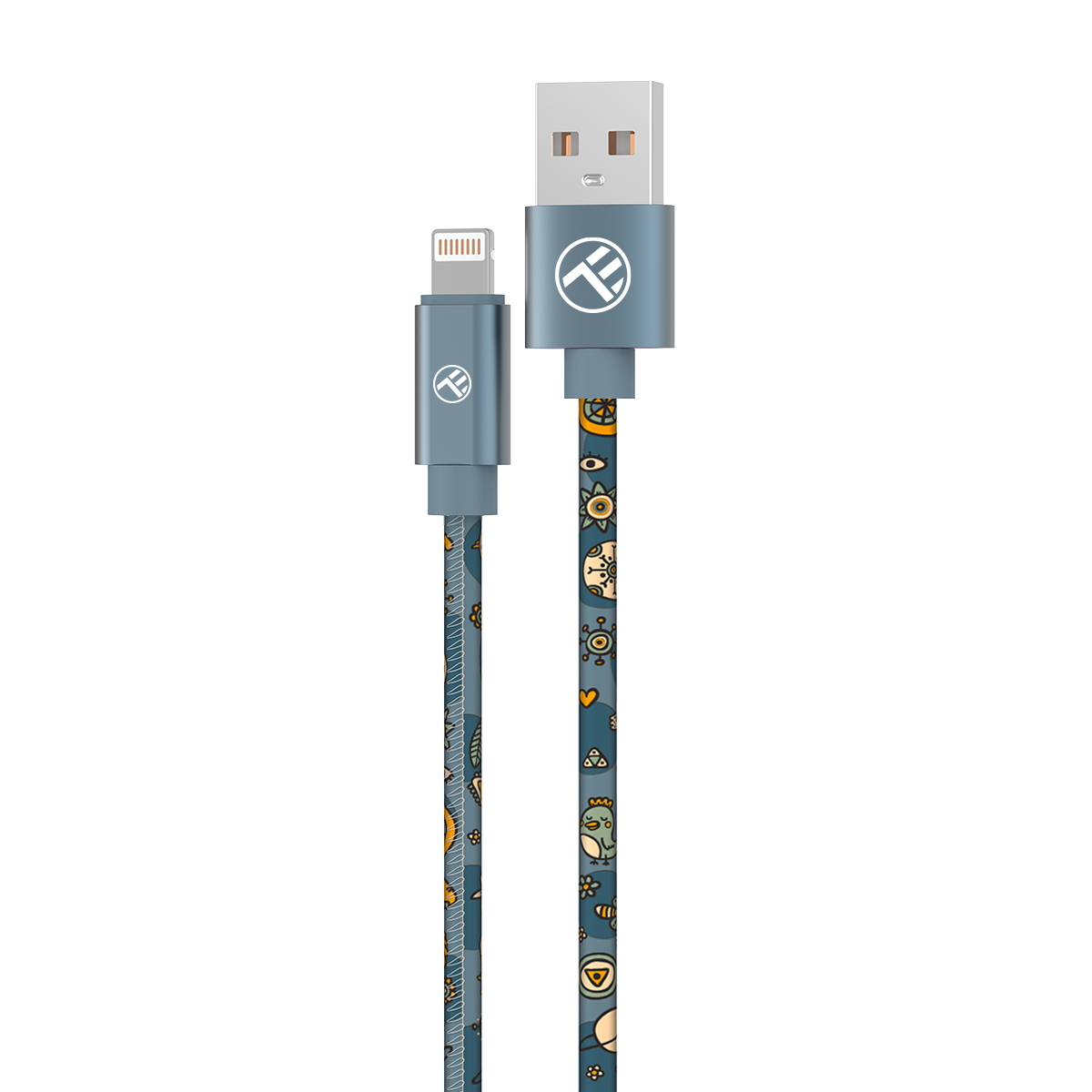 Cablu Graffiti USB la Lightning, 3A, 1m