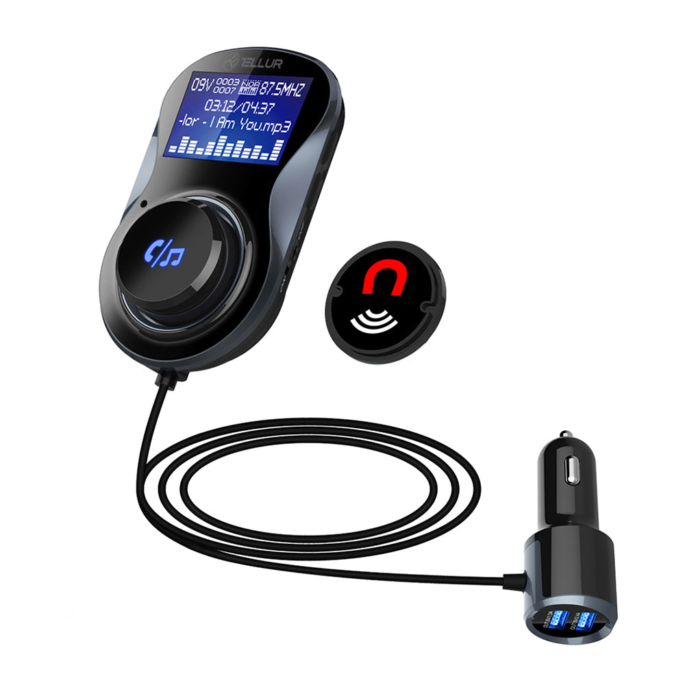 B4 Bluetooth-Auto-FM-Transmitter – TELLUR