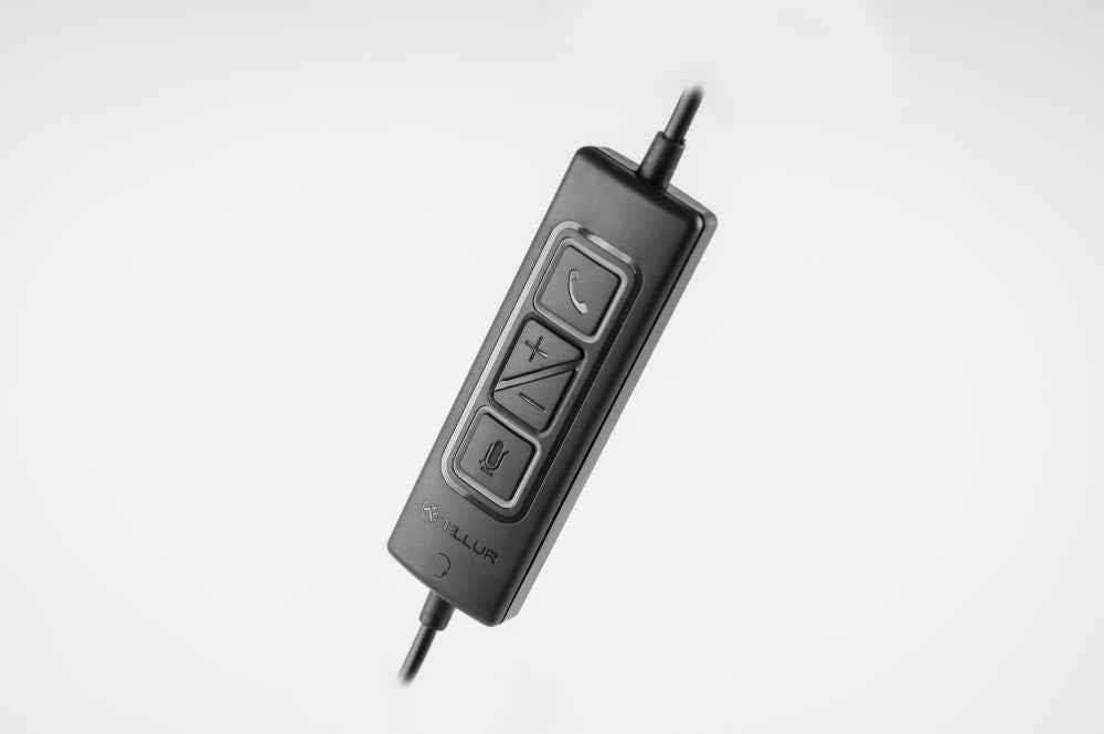 Wired headset Voice 320, Binaural, USB - TELLUR