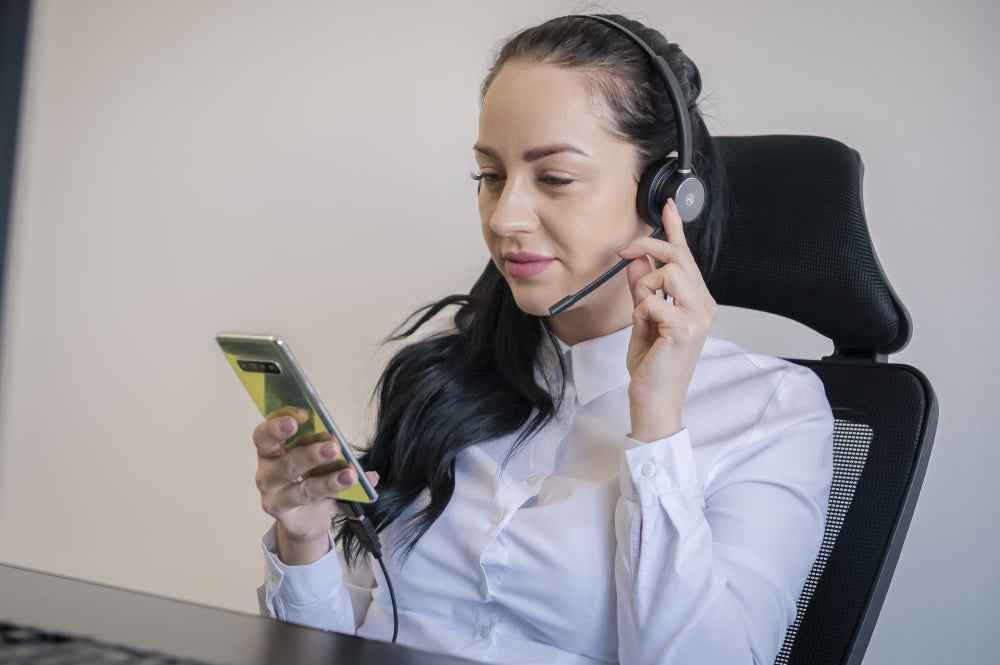 Wired headset Voice 420, Binaural, USB jack 3.5mm - TELLUR