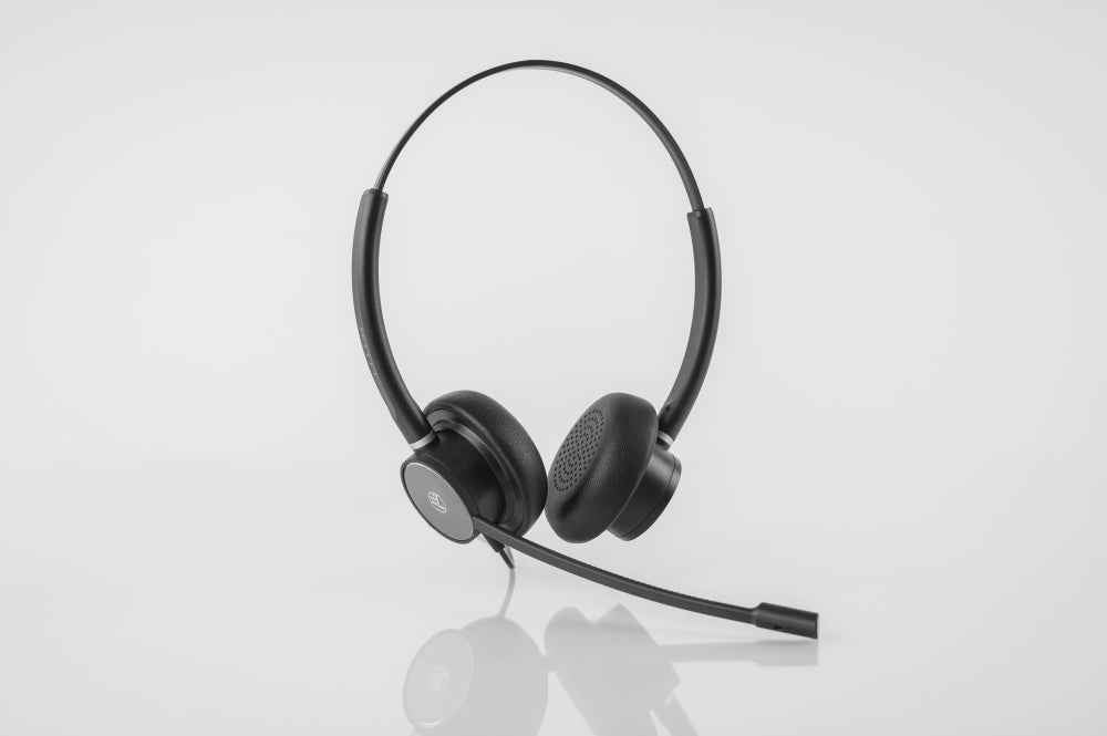 Wired headset Voice 420, Binaural, USB jack 3.5mm - TELLUR