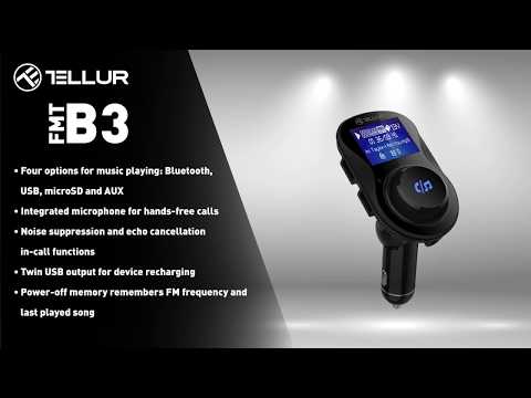 B5 Bluetooth Car FM Transmitter – TELLUR